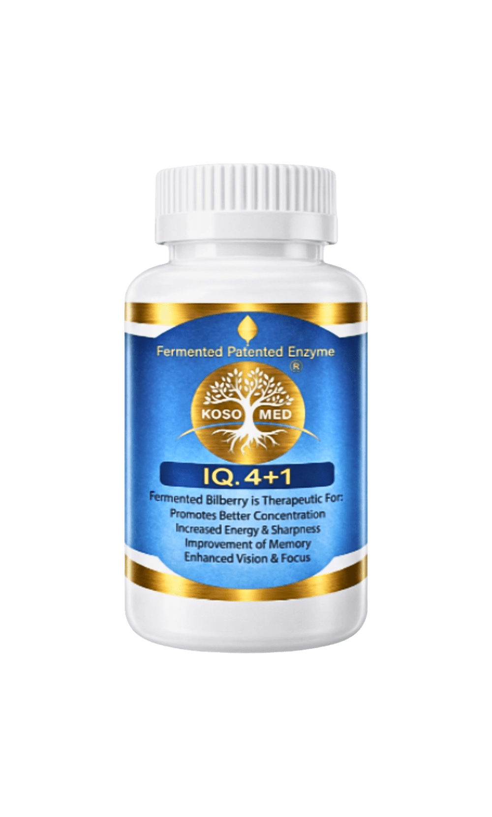 Bilberry 4+1 (Food) Bilberry, Acai Berry, Vegetable Powder - Koso Med LLC