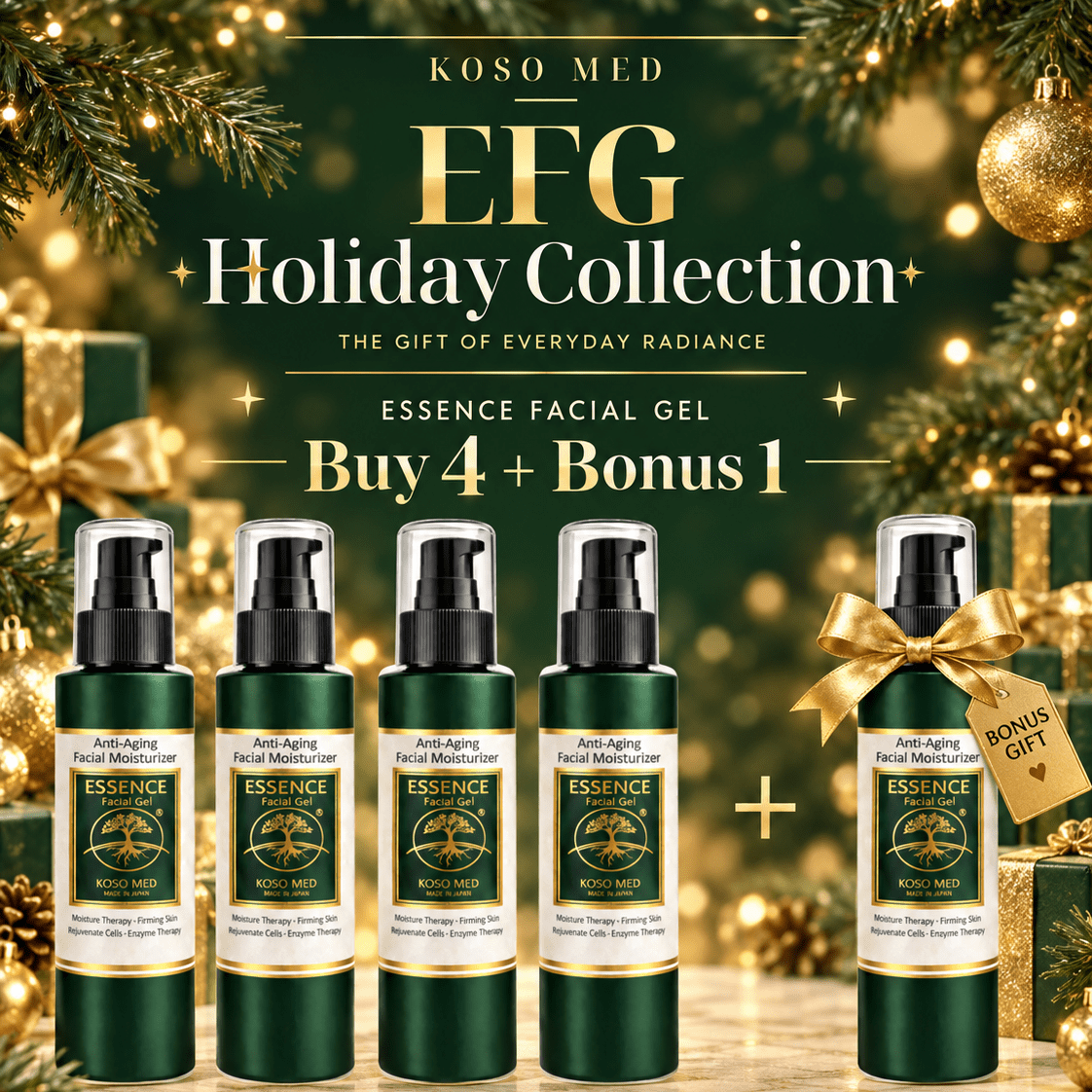 EFG Holiday Collection (Pack of 5) - Koso Med LLC