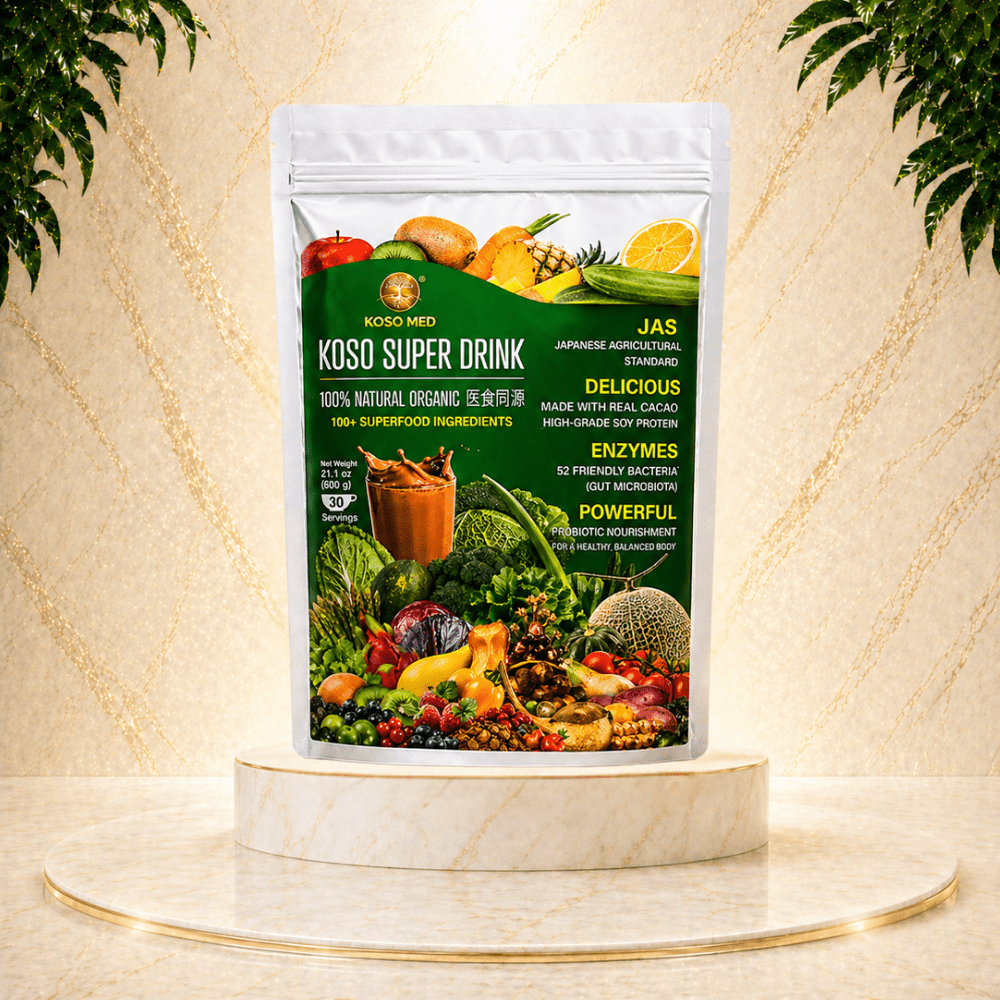 Vegetable and Soy FOOD Powder - Koso Super DRINK - Koso Med LLC