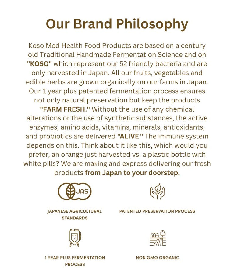 Koso Med Our brand philosophy