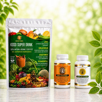 Anti - aging Collection (Pack of 3) SBS (Food)Turmeric Vegetable Powder, Super Drink (Food)Soy Vegetable Powder, Turmeric (Food)Turmeric Powder, Cabbage, Vegetable Powder - Koso Med LLC