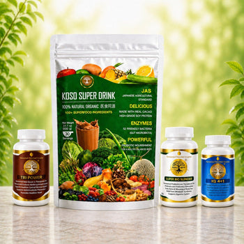 Women's Wellness Collection (Pack of 4) Bilberry 4+1 (Food) Bilberry, Acai Berry,Vegetable Powder, SBS (Food)Turmeric Vegetable Powder, Tri Nutrients(Food) Bean Sprout, Cabbage, Vegetable Powder, Super Drink (Food)Soy Vegetable Powder - Koso Med LLC